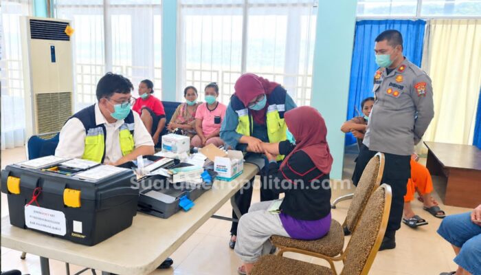 Dampak Asap Karhutla, Layanan Kesehatan Siaga di Dermaga 7 Ulu