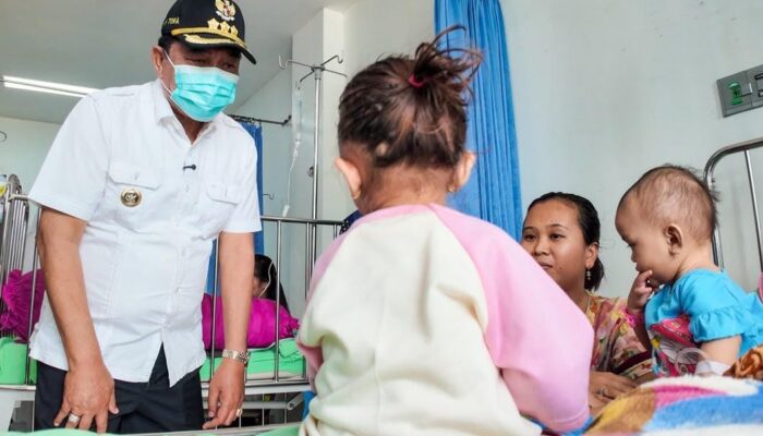 Bupati Muba Turun Cek Dampak Asap Karhutla, Sekolah hingga RSUD Dipantau