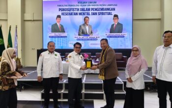 Prof Wijaya Dorong Penguatan Kesehatan Mental dan Spiritual di UIN Raden Intan Lampung