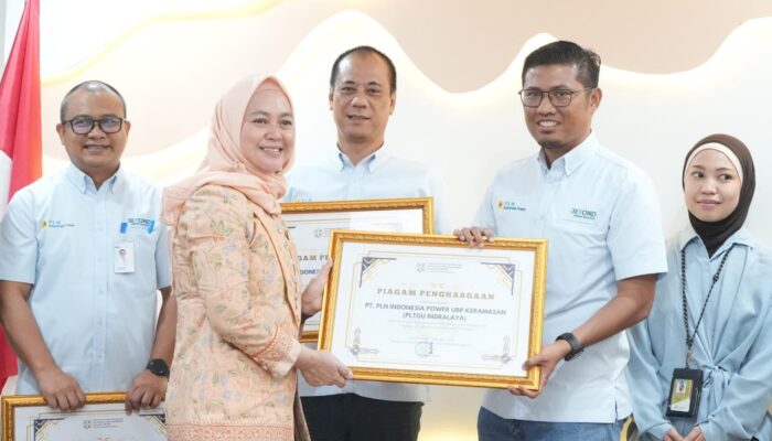 Dukung Program TAMASYA, PLN Indonesia Power UBP Keramasan Raih Penghargaan dari BKKBN Sumsel