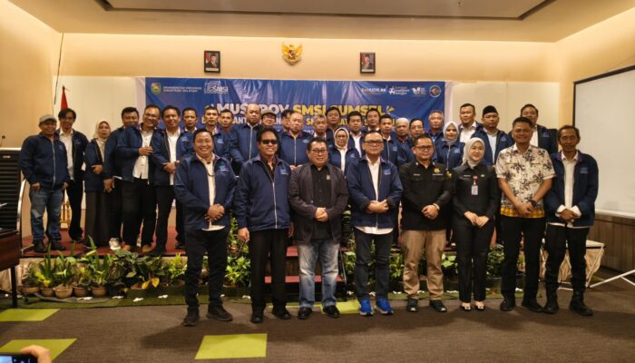 Ketua SMSI Pusat Firdaus Lantik Pengurus SMSI Sumsel, Dorong Penguatan Ekosistem Media Siber